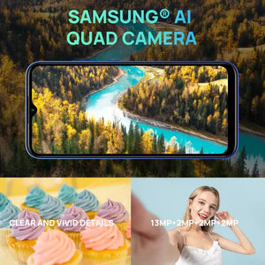 X96 Pro 4GB Ram 64GB 13MP Quad Camera Smart Phone Cellular Mobile Phone Android