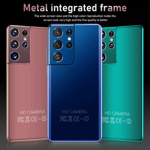 S21+Ultra Smartphone 7.3 inch 16GB+512GB 6800mAh Unlock Global Version 4G/5G Android10.0 Mobile phone Cellphone Smart Phone
