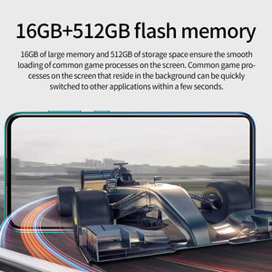 S21+Ultra Smartphone 7.3 inch 16GB+512GB 6800mAh Unlock Global Version 4G/5G Android10.0 Mobile phone Cellphone Smart Phone